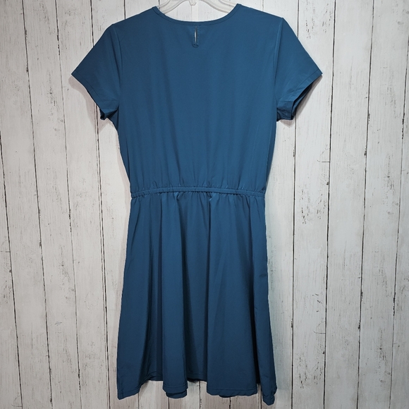 Duluth Trading Co. Women's Teal Flexcellence Dress Size Small Pockets Stretch. - Picture 9 of 9